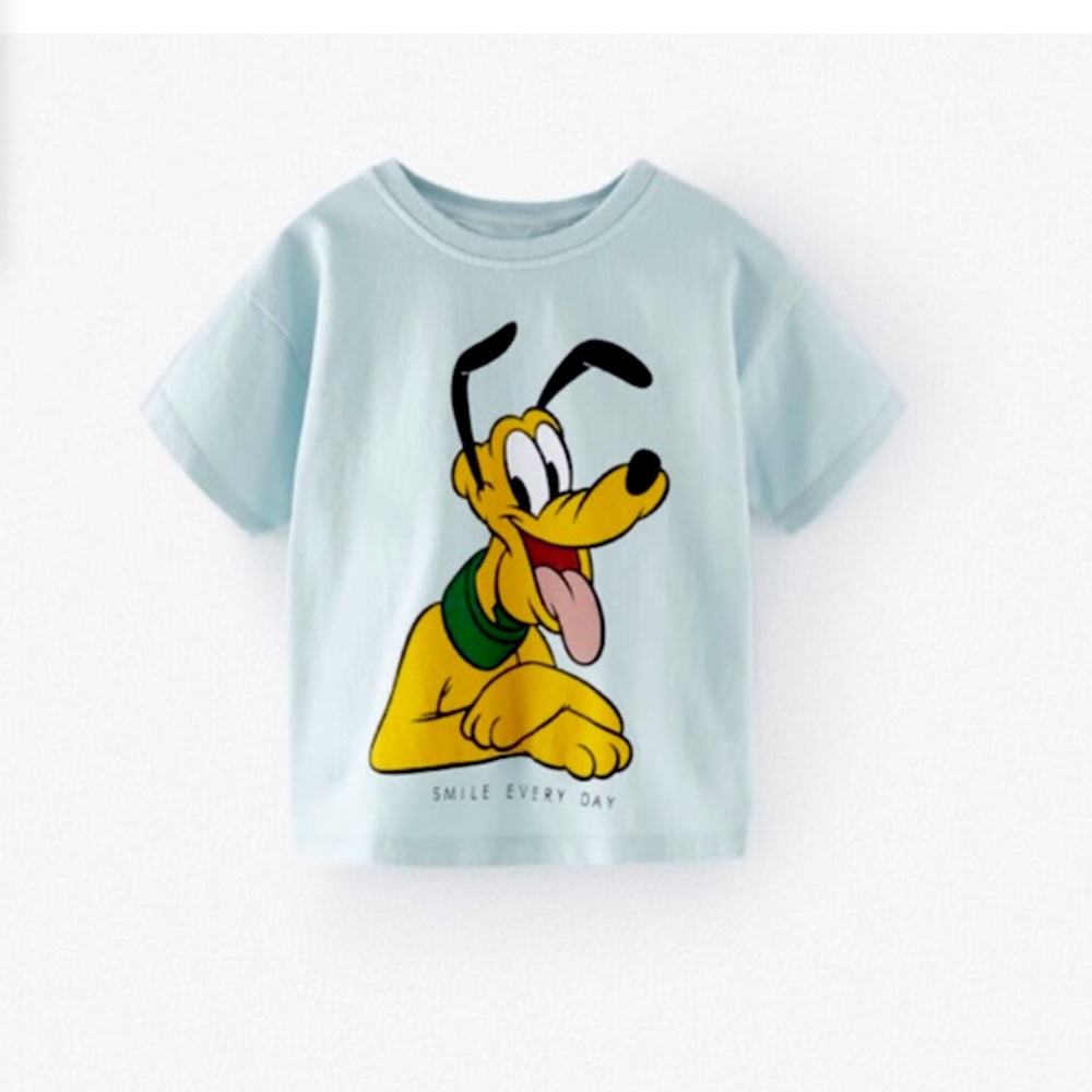 Zara Disney Pluto T- shirt